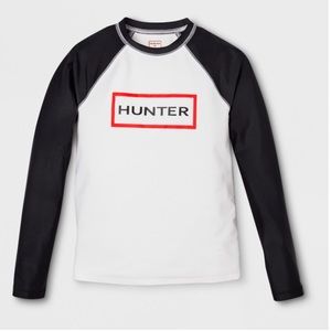 Hunter for Target Kids' Rash Guard - White/Black